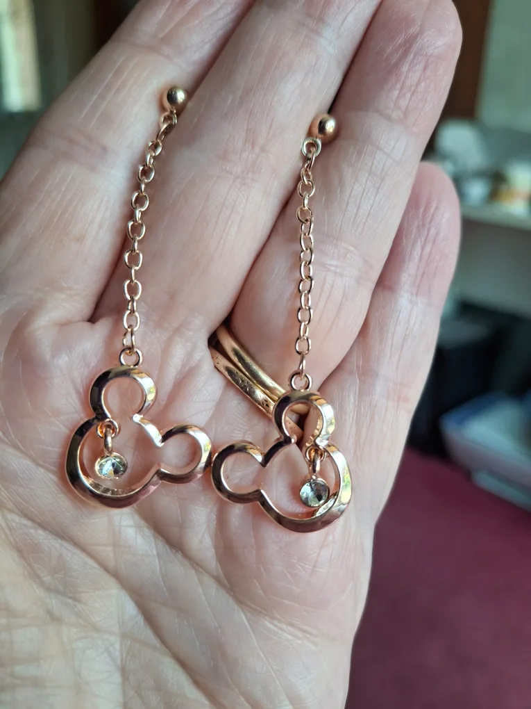 Mickey Mouse Drop Earrings thumbnail