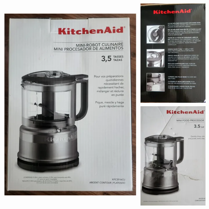 🇨🇦KitchenAid Mini Food Processor 3.5 Cup - New in Box thumbnail