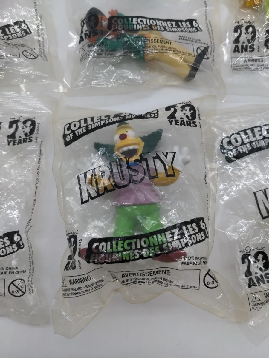 6 The Simpsons year 2009🌠20th Anniversary Figures - Sealed image indicator(6)