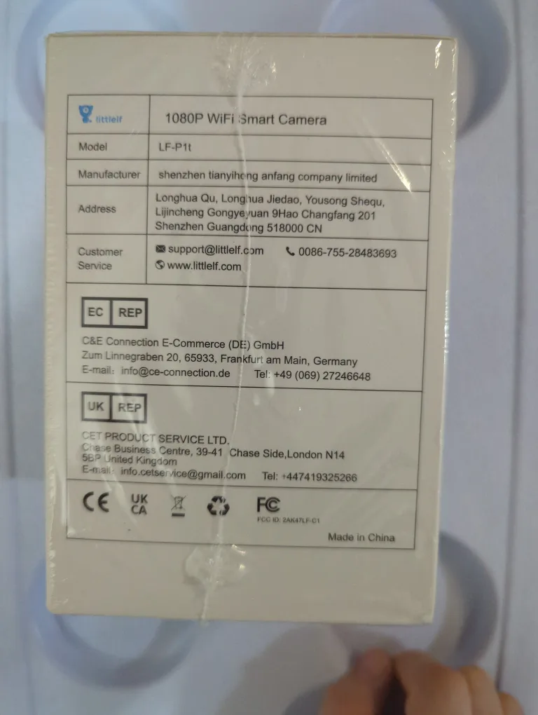 New 1080P Wifi Full 360 Smart Camera with dual way talk image indicator(3)