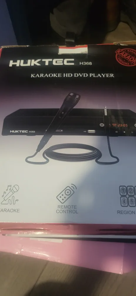 HUKTEC H368 Karaoke HD DVD Player thumbnail
