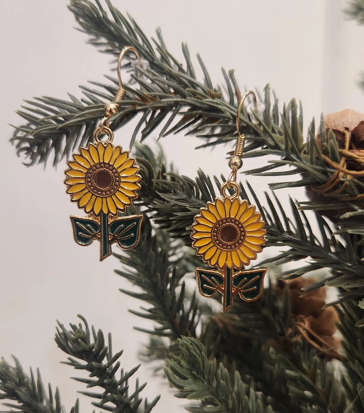 Sunflower Earrings thumbnail