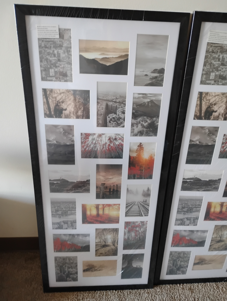 Set of 2 Black Framed Wall Art - photo 2