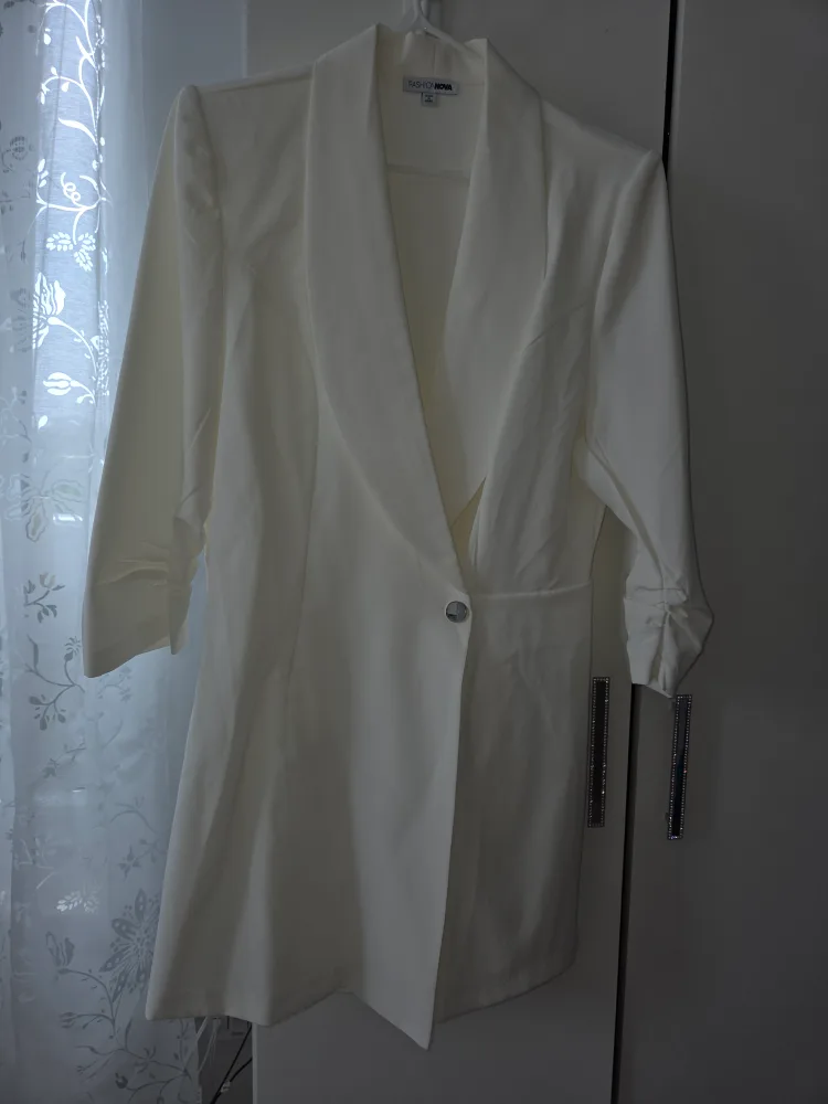 White Blazer Dress thumbnail