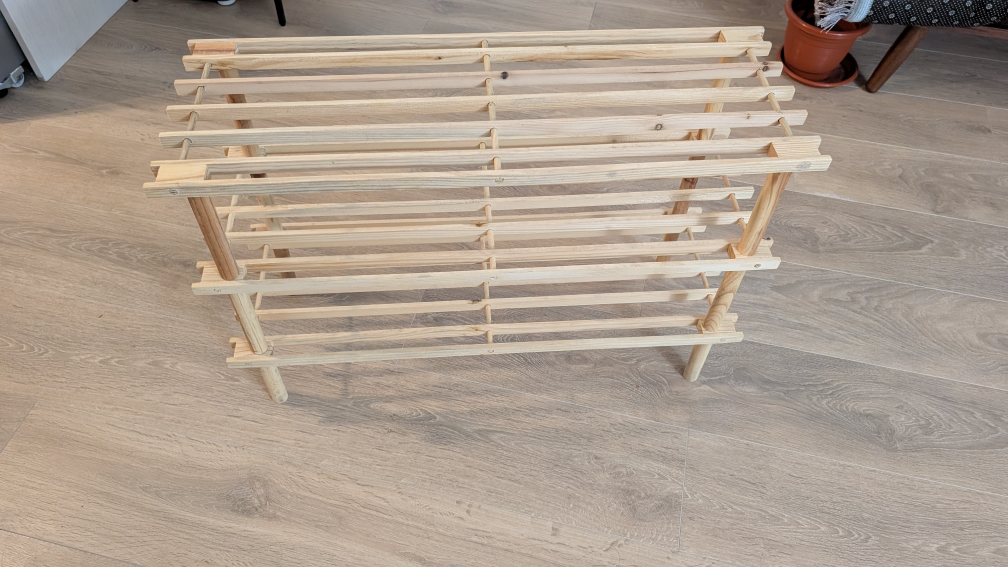 Wooden Shoe Rack - 3 Tier