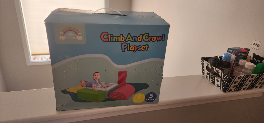 Climb and Crawl Playset - Like New!