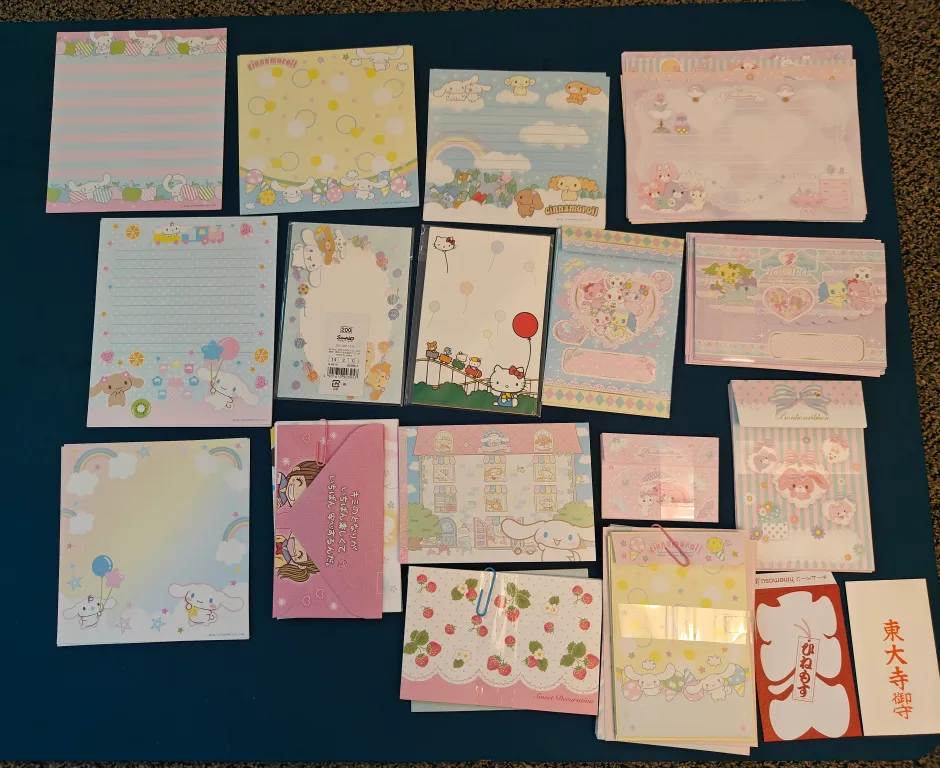 Sanrio Letter Set - Hello Kitty, Cinnamoroll & Sugar Bunny image indicator(6)