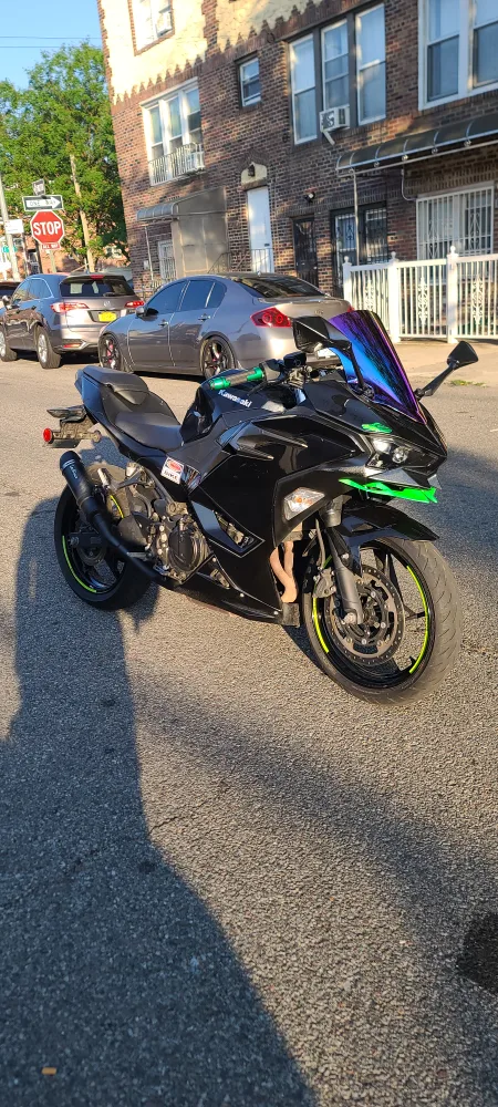 Kawasaki Ninja 500 ABS - 2025 -Motorcycle - Black/Green thumbnail