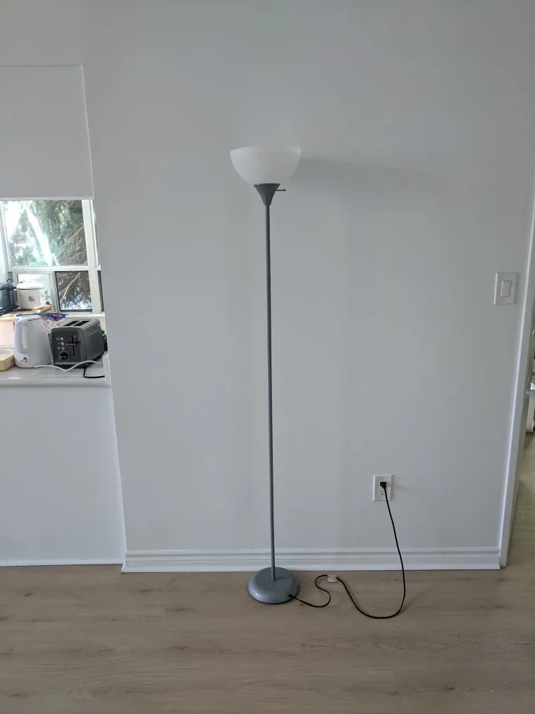 Grey Floor Lamp thumbnail