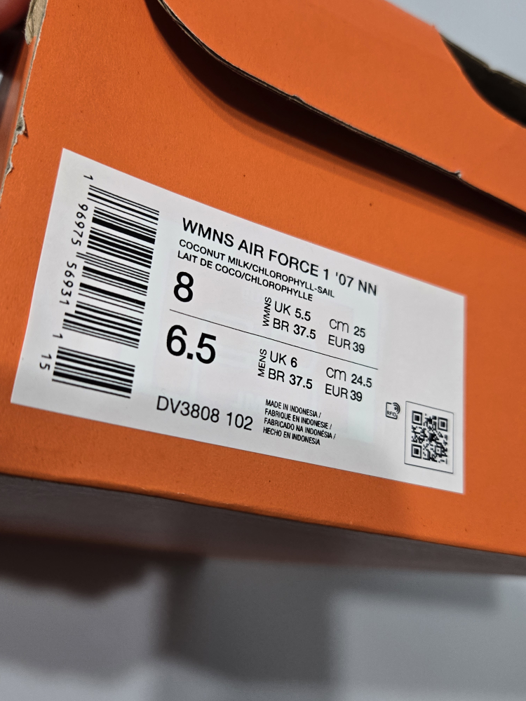 Nike Air Force 1 '07 NN Women's Size 8 - photo 4
