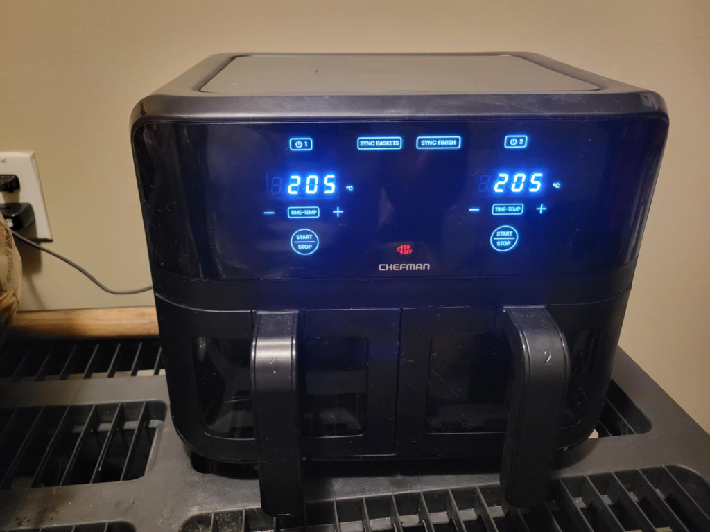 Chefman Dual Basket Air Fryer - photo 3