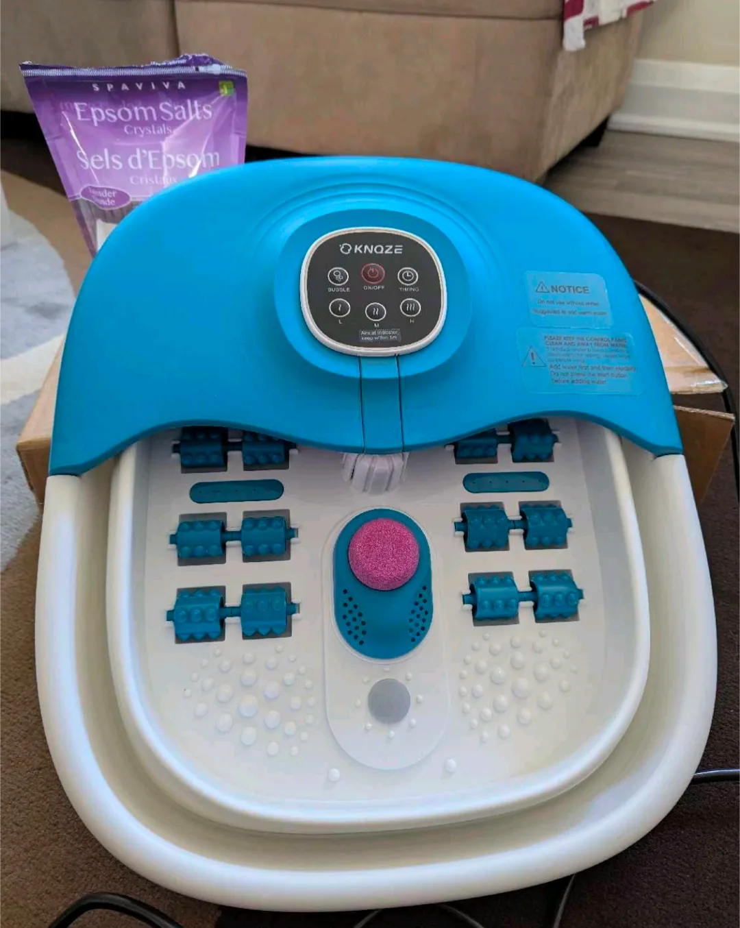 Foot Spa with Epsom Salts thumbnail