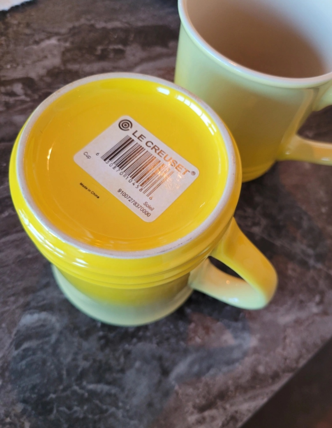 Le Creuset Soleil Yellow/ Red Mug - photo 3