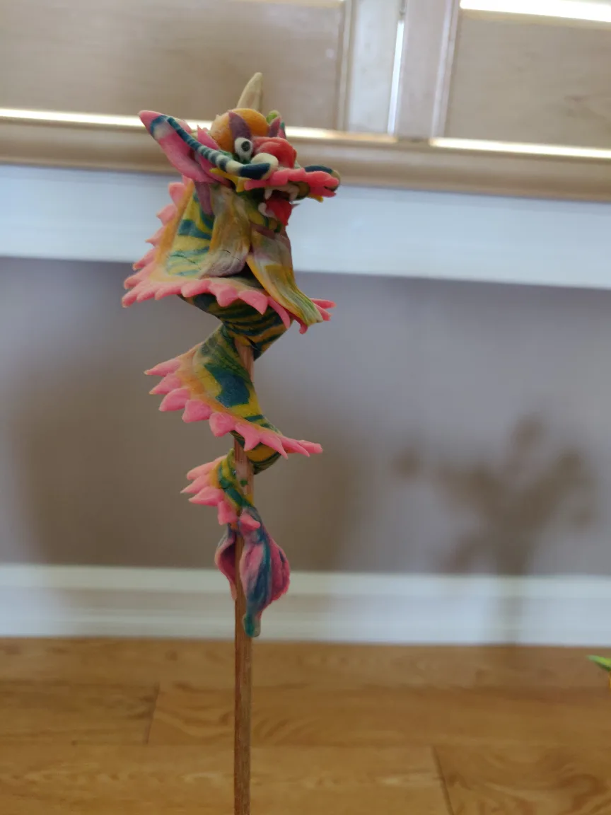 Handmade Dragon / Rose Flowers / Lucky Stars in Decorative Vase image indicator(8)