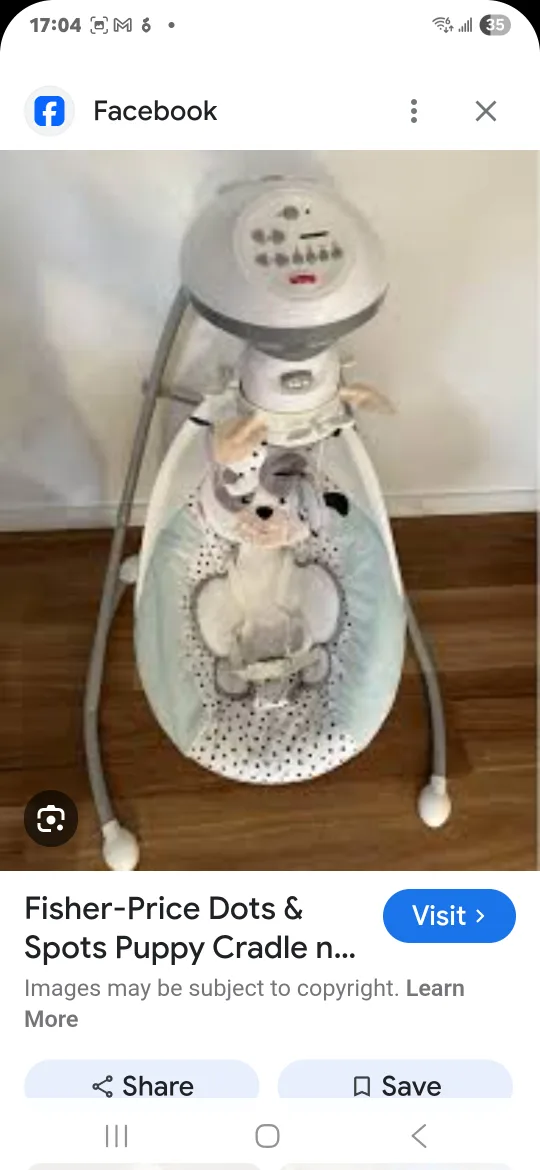 Cradle 'n Swing Fisher-Price Dots & Spots image indicator(5)