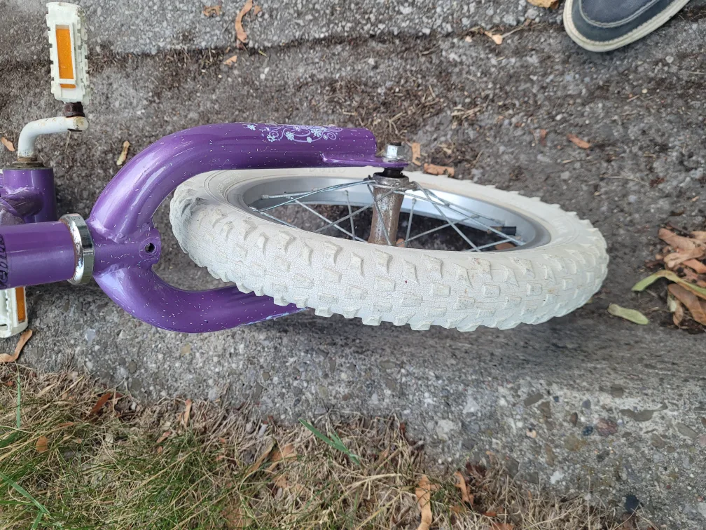 14" Wheels Sayan Purple Kids Bike image indicator(5)