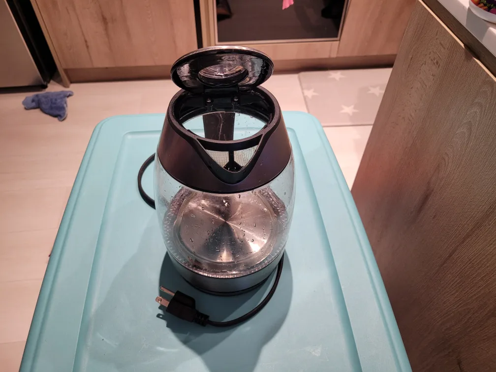 Electric Kettle - Glass with Blue LED image indicator(2)
