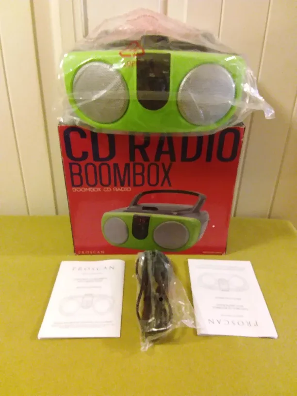 ➡️ Proscan CD Radio Boombox 📀 📻 🎶 image indicator(2)