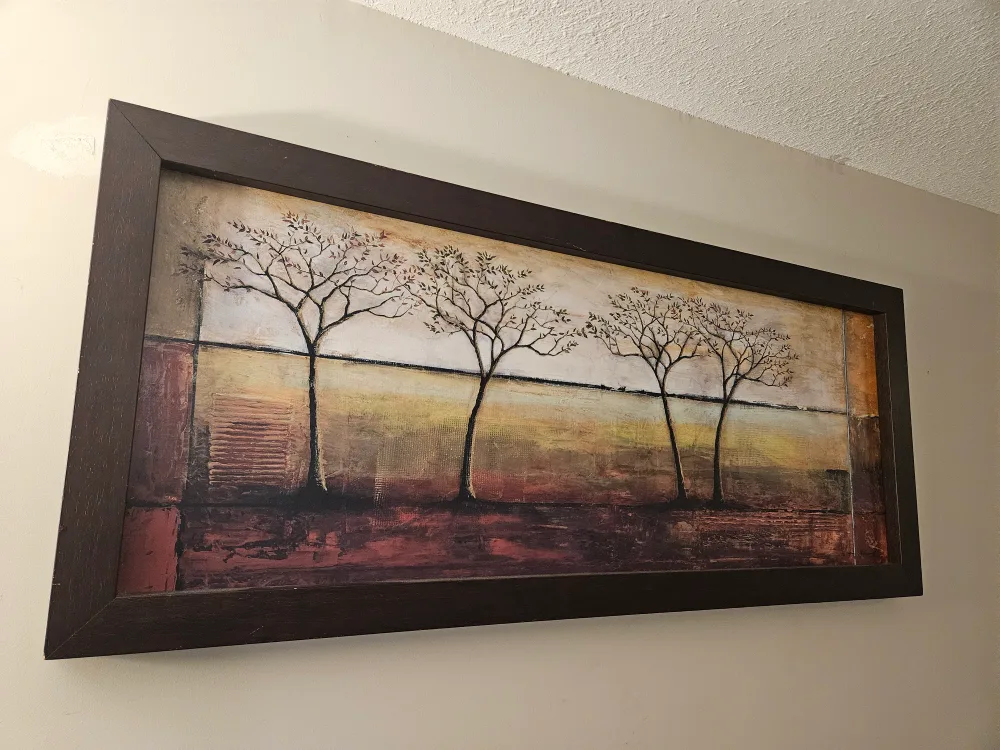 Framed Tree Painting thumbnail