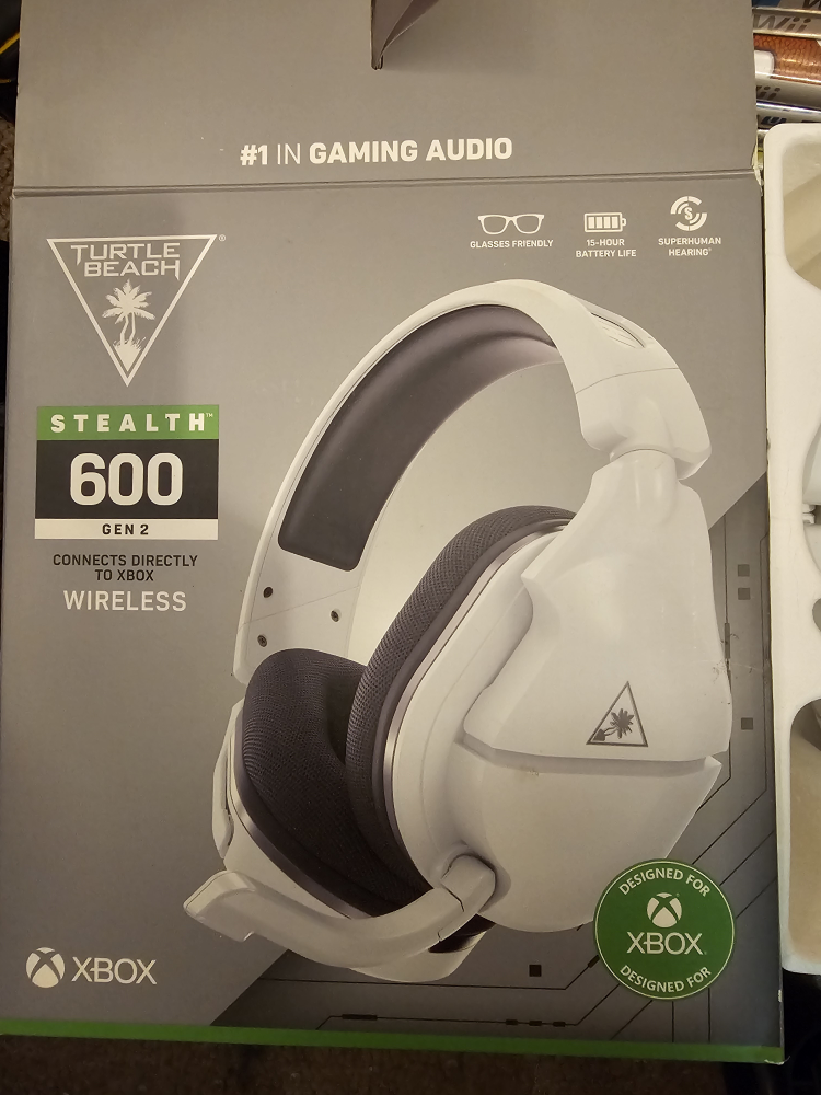 Turtle Beach Stealth 600 Gen 2 White Xbox Headset