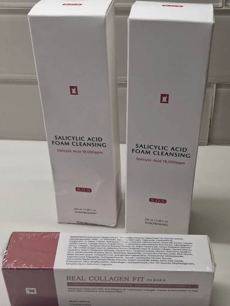 New Tosowoong Salicylic Acid Foam Cleansing & Collagen image indicator(4)