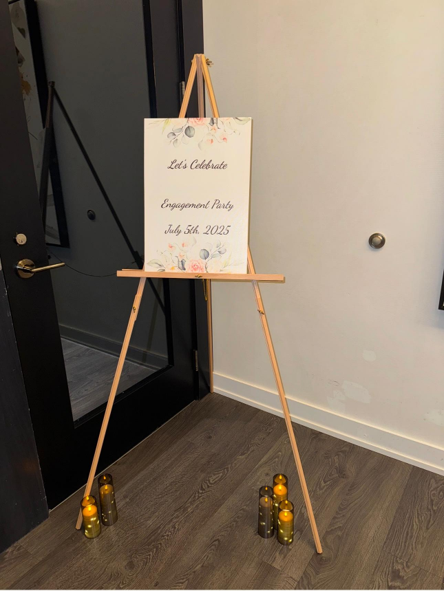 Welcome Sign Stand