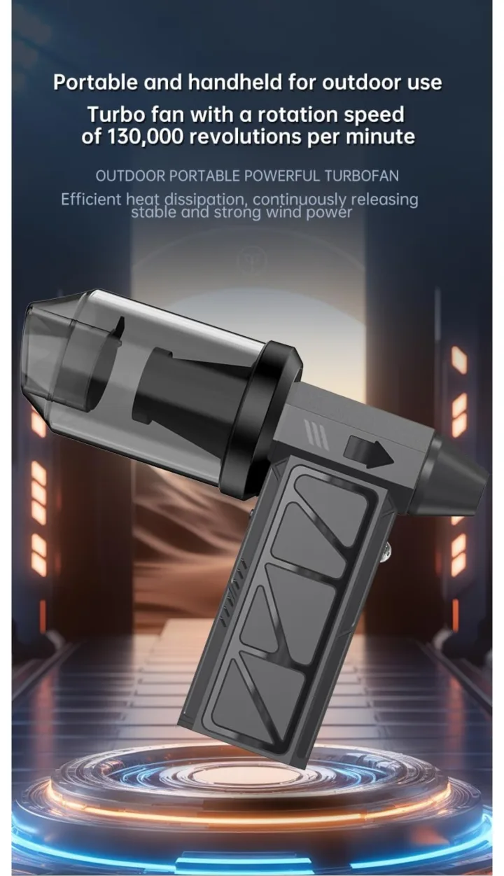 Car Vacuum + Blower || 2 in 1 Powerful, 23000 RPM image indicator(6)