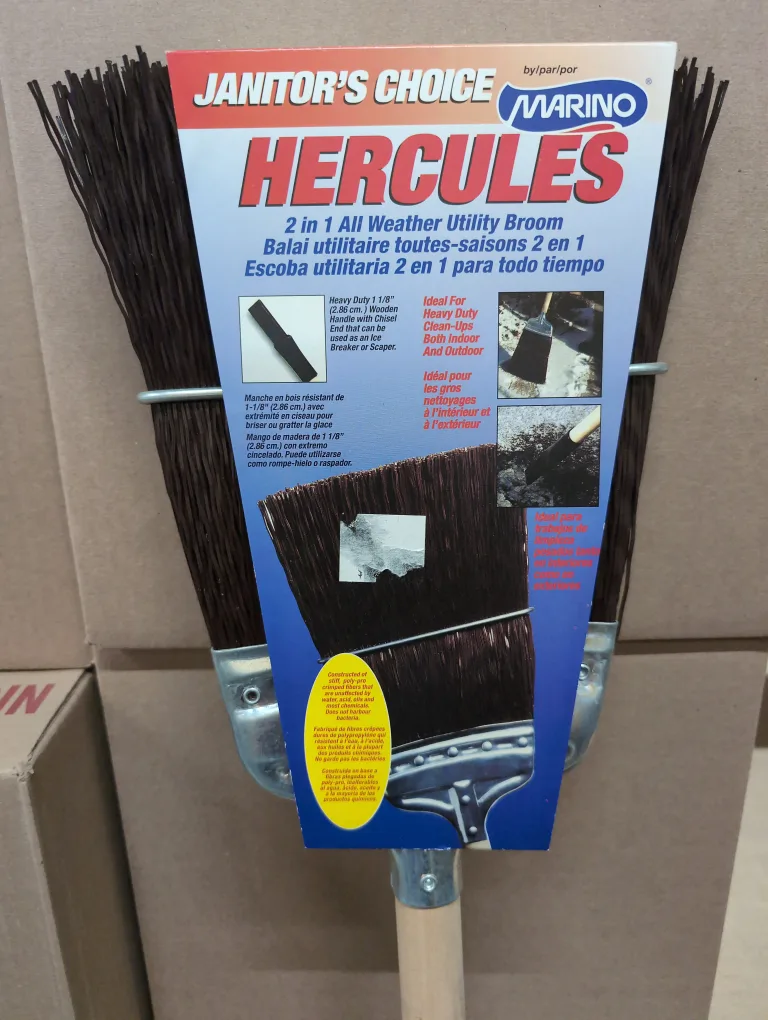 Janitor's Choice Hercules 2-in-1 All Weather Utility Broom thumbnail