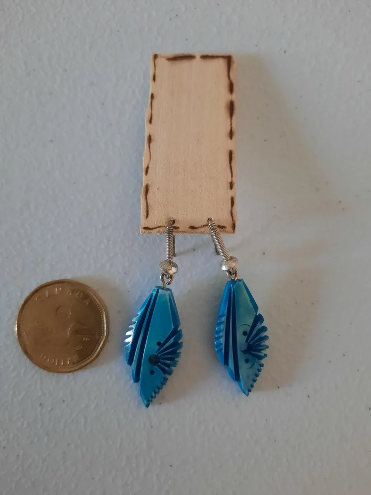 Turquoise Dangle Earrings image indicator(4)