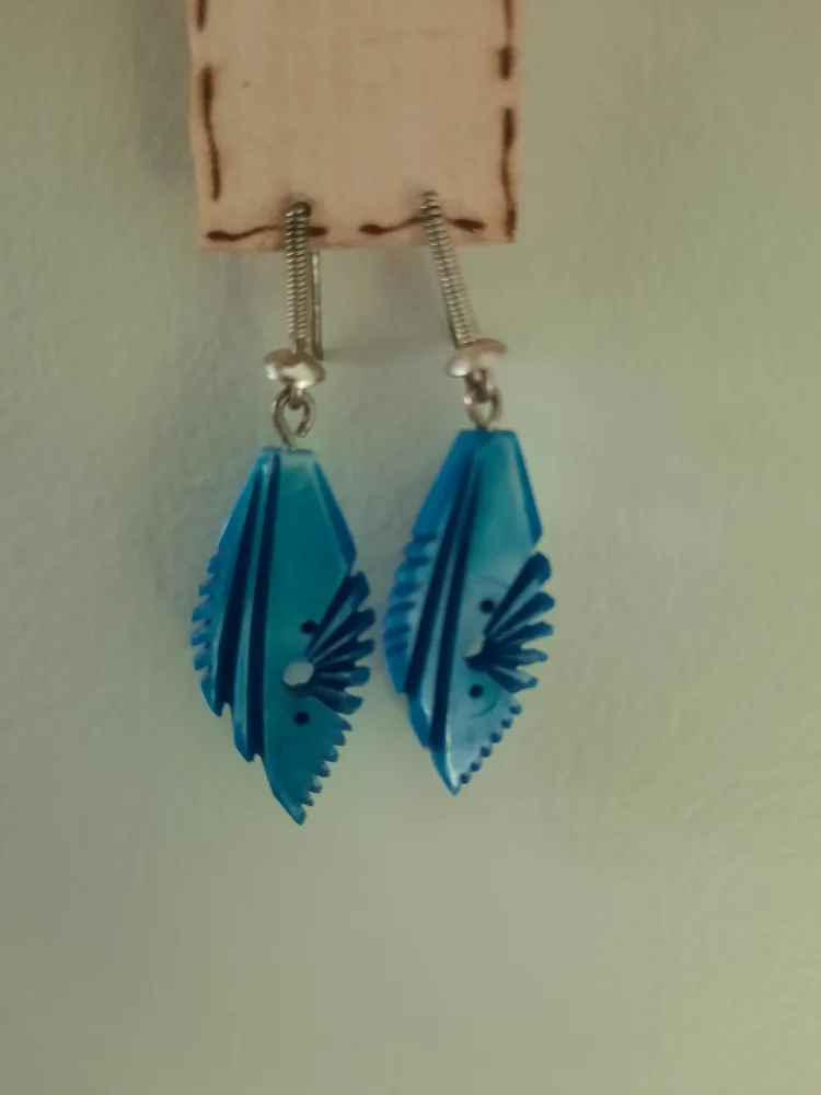 Turquoise Dangle Earrings image indicator(5)