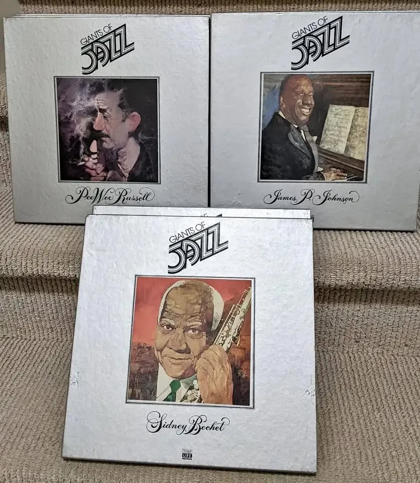 Giants of Jazz Vinyl Records Set Bundle - 17 records thumbnail