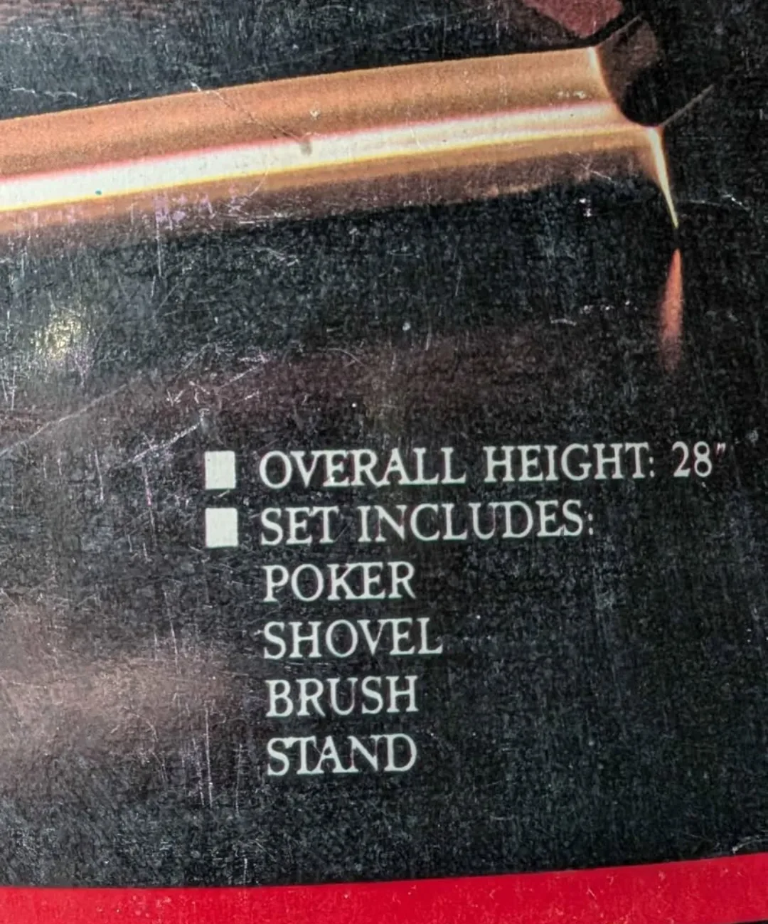 Vintage Brass Fireset - NEW, never used - Original Box image indicator(4)