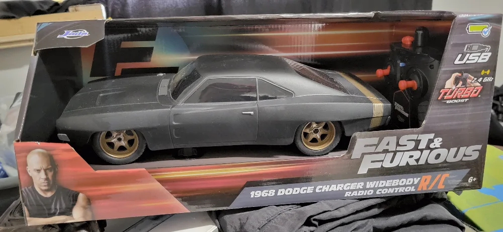 Brand New Fast & Furious 1968 Dodge Charger Widebody R/C thumbnail