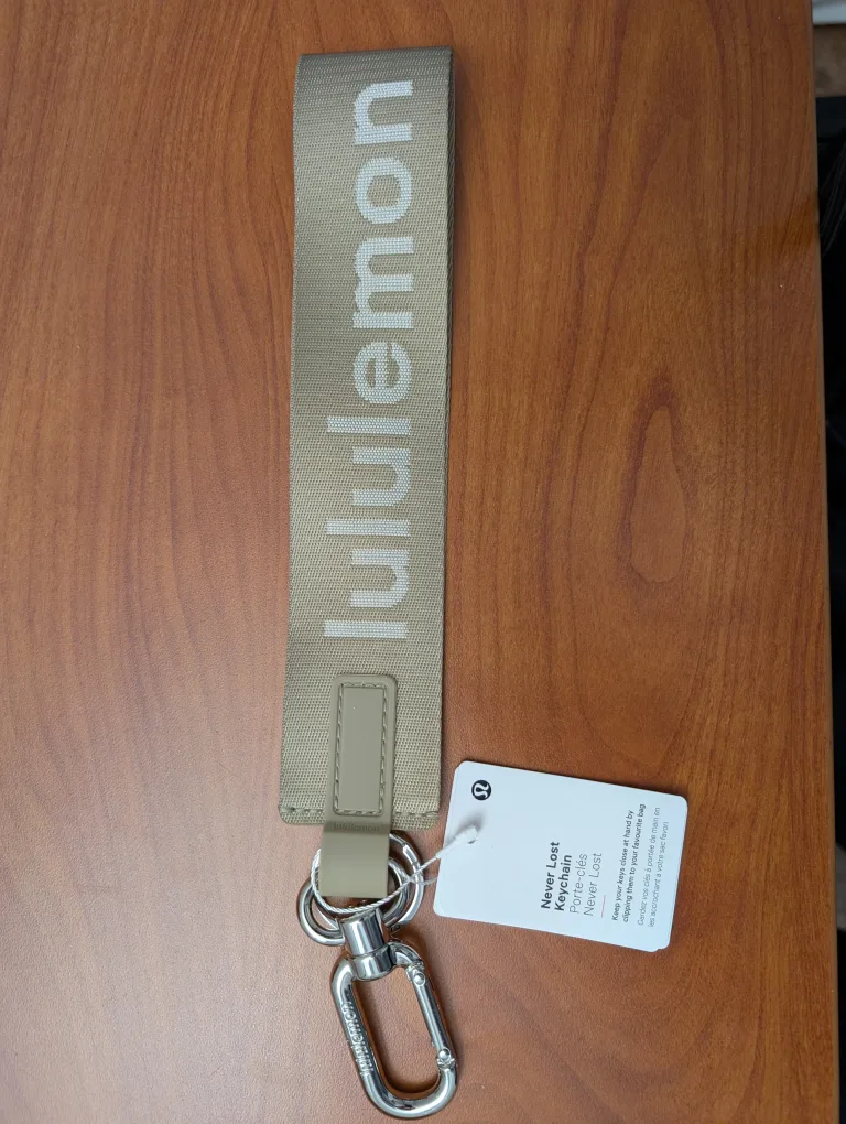 Lululemon Never Lost Keychain - New with Tag thumbnail
