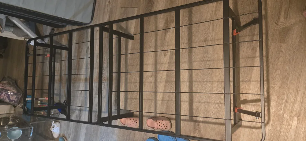 Foldable Bed Frame - Easy Storage! thumbnail