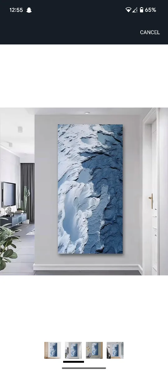 Abstract Wall Art For Living Room thumbnail