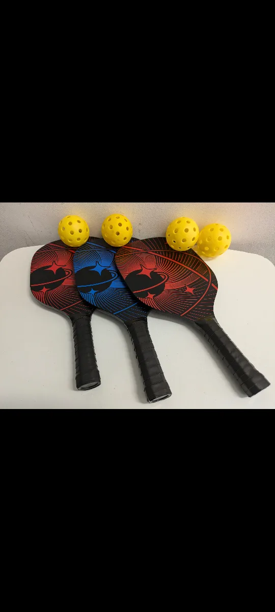 Pickleball Paddles and Balls Set thumbnail