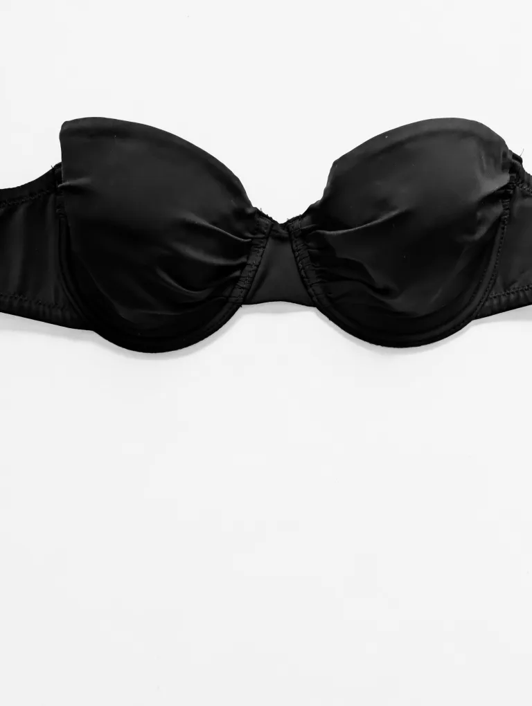 Tommy Bahama Black Bikini Top - Size 34B🖤 thumbnail