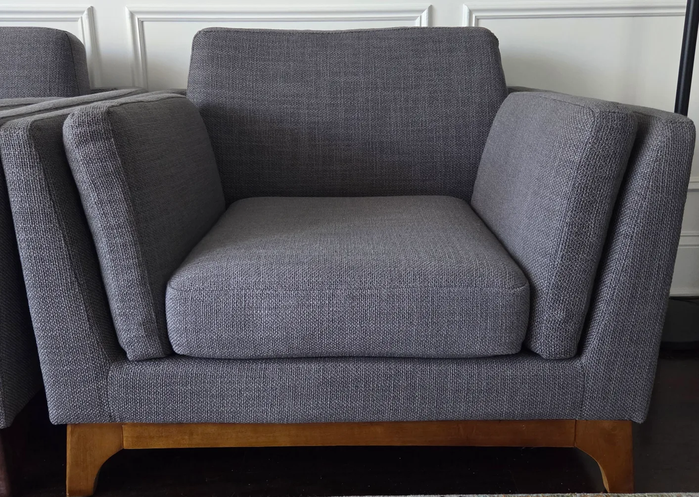 Article Ceni Gray Armchair thumbnail