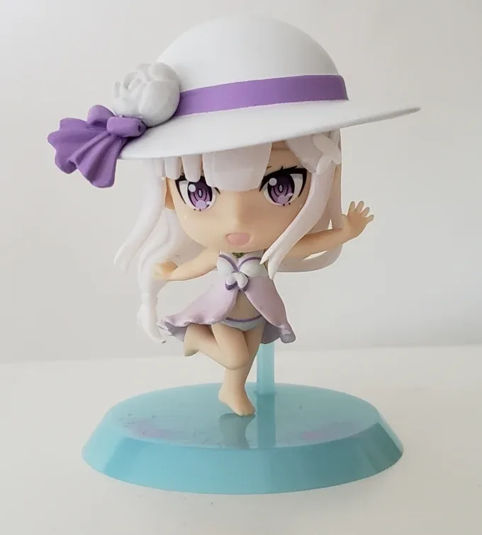 Re:Zero Chibi Emilia Swimsuit Figurine thumbnail