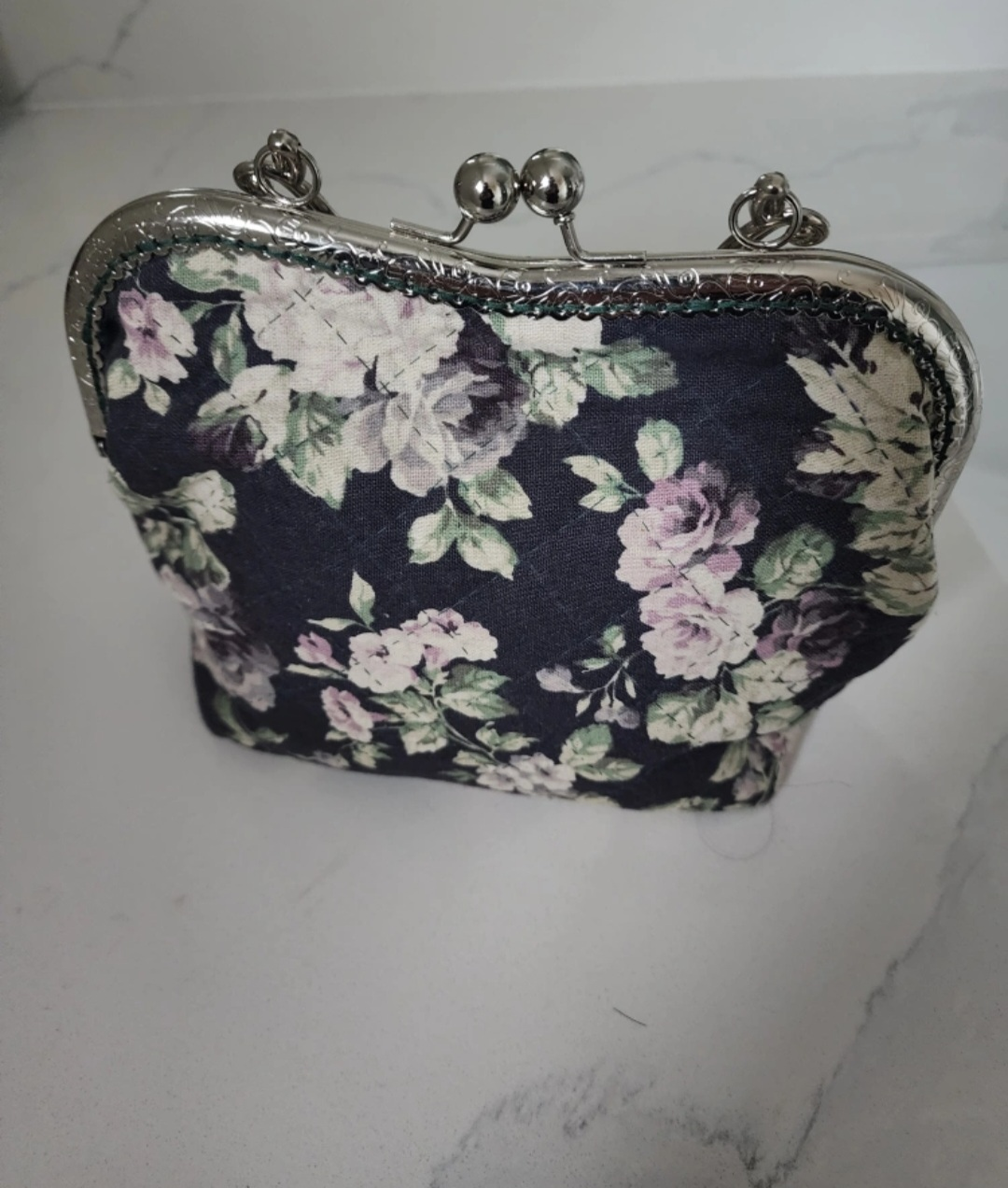 Floral Kisslock Frame Bag - photo 2