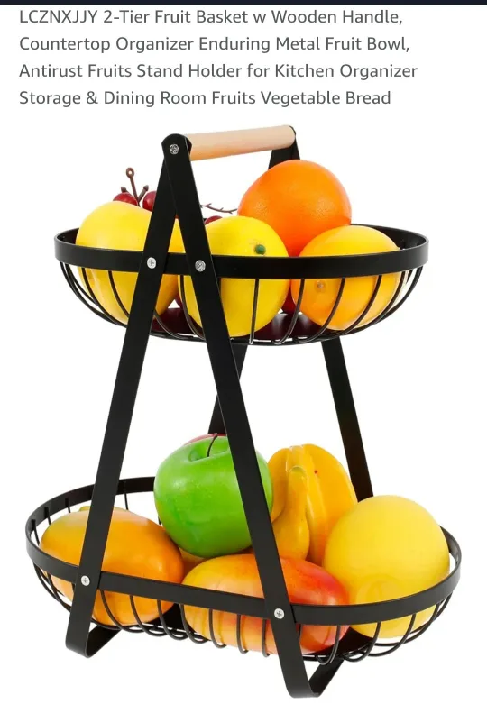 2 tier fruit basket *new* thumbnail