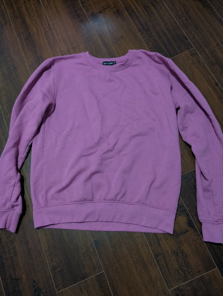 PrettyLittleThing Purple Sweatshirt Size S thumbnail