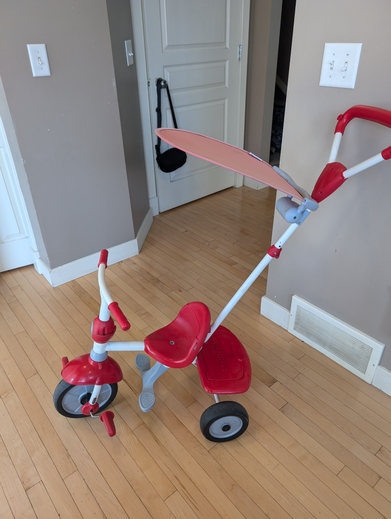 Smart Trike 4-in-1 Red Tricycle