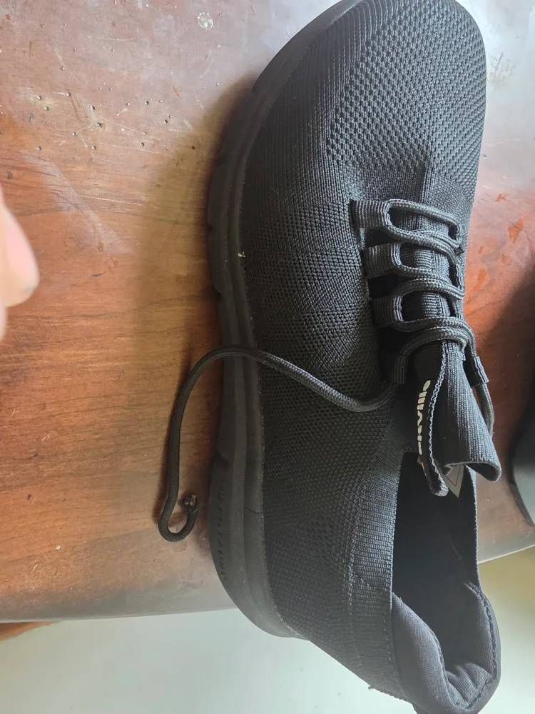 FitVille Arca Men's Black Sneakers - Size 8 thumbnail