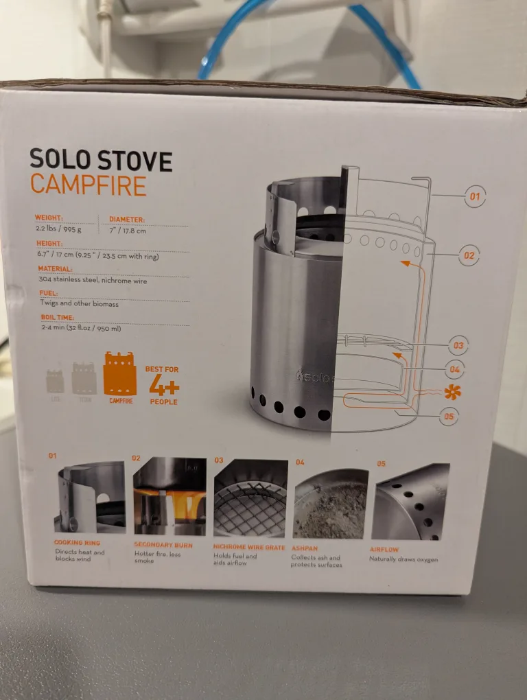 Solo Stove Campfire - Portable Camp Stove image indicator(2)