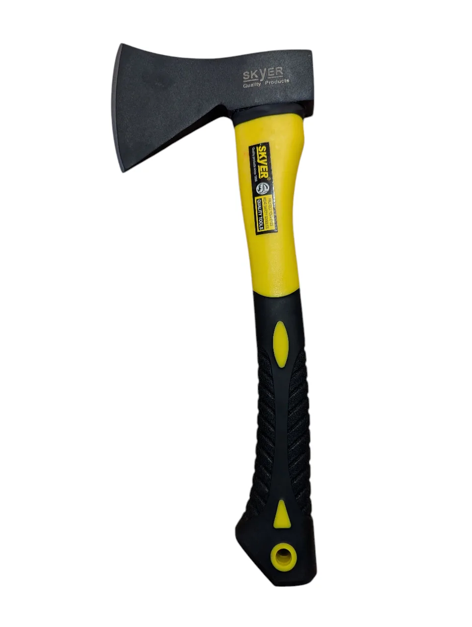 NEW $15 CASH FIRM molded fiberglass camping hatchet approx 14"L thumbnail