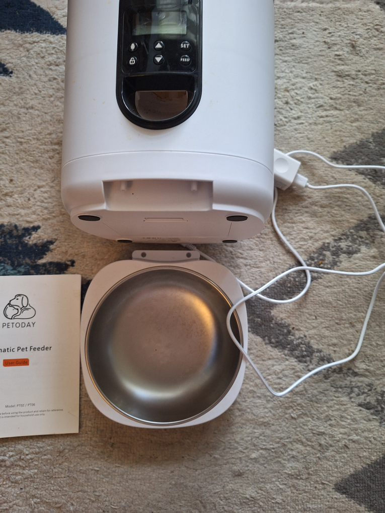 PETODAY Automatic Pet Feeder - Model PT02/PT06 - photo 4