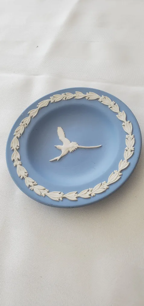 Wedgwood Jasperware 4" Plate - Made in England thumbnail