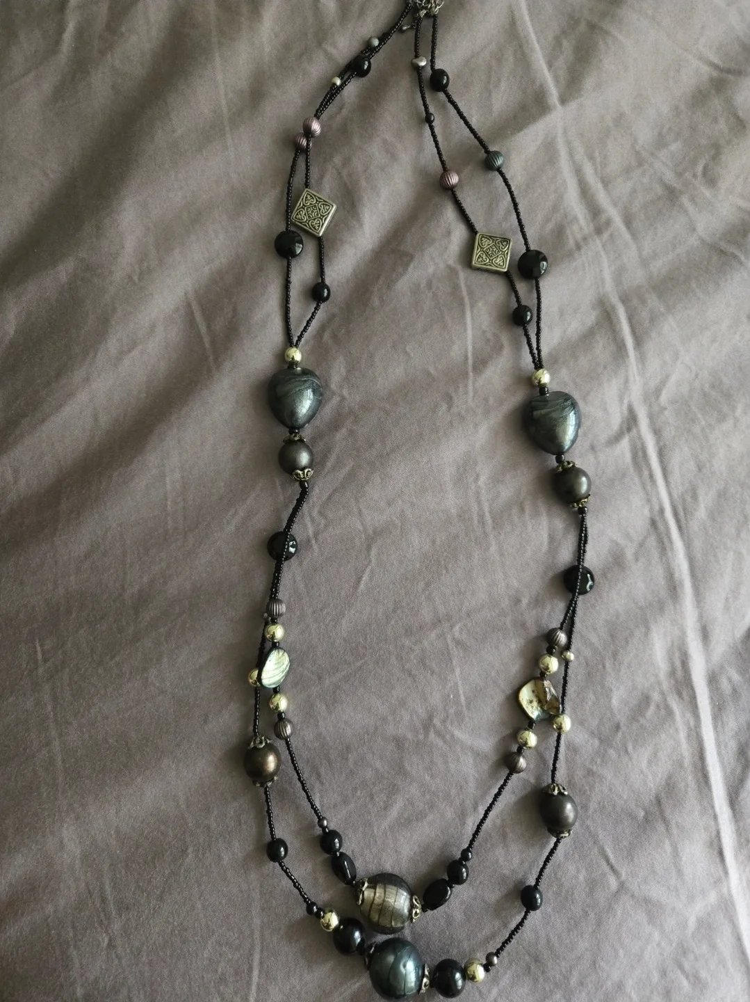 Beaded Necklace 🧡 thumbnail